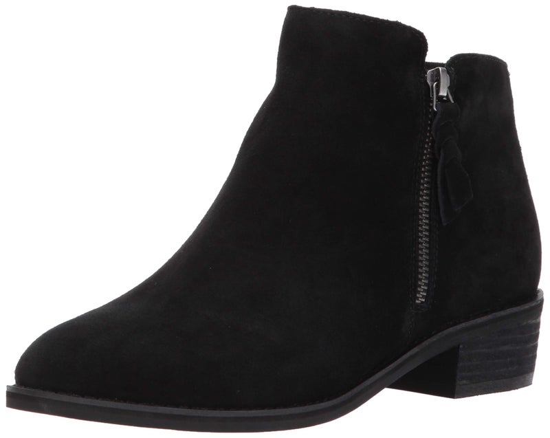 Blondo Women's Liam Waterproof Boot, Black Suede, 8.5 M US